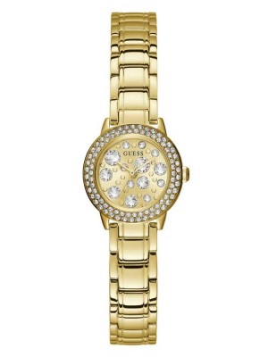 Guess Gold-Tone Analog Women's Watches Gold | 0561-RCADF